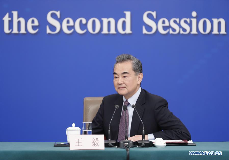 (TWO SESSIONS)CHINA-BEIJING-NPC-PRESS CONFERENCE-WANG YI (CN)