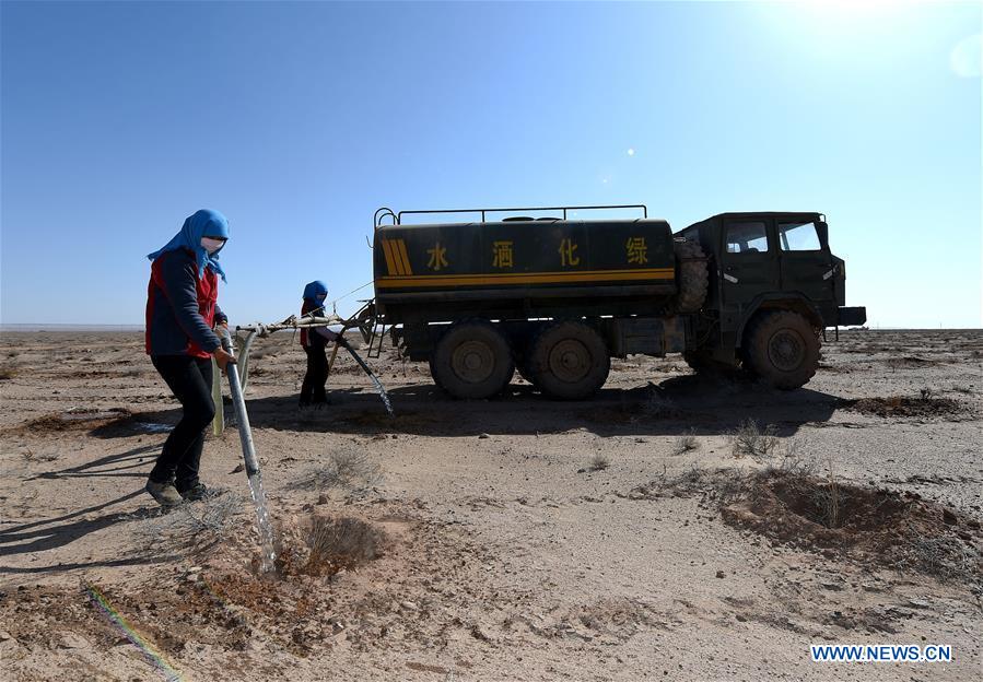 CHINA-INNER MONGOLIA-DESERT-GREENING (CN)