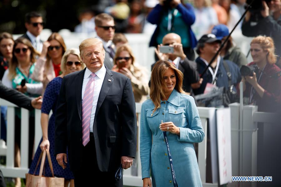 U.S.-WASHINGTON D.C.-WHITE HOUSE-EASTER EGG ROLL