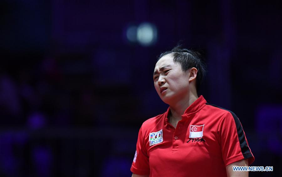  (SP) HUNGARY-BUDAPEST-TABLE TENNIS-WORLD CHAMPIONSHIPS-DAY 3