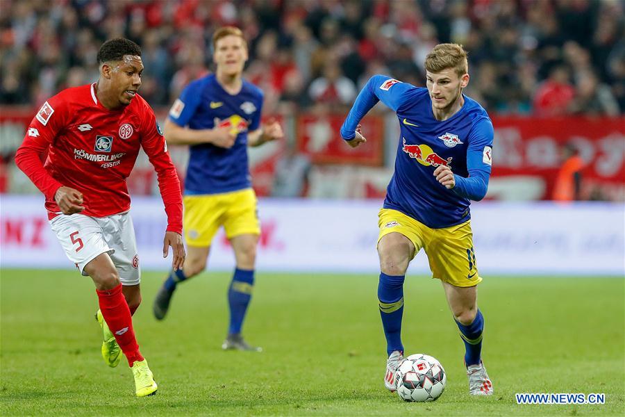 (SP)GERMANY-MAINZ-SOCCER-BUNDESLIGA-MAINZ VS LEIPZIG