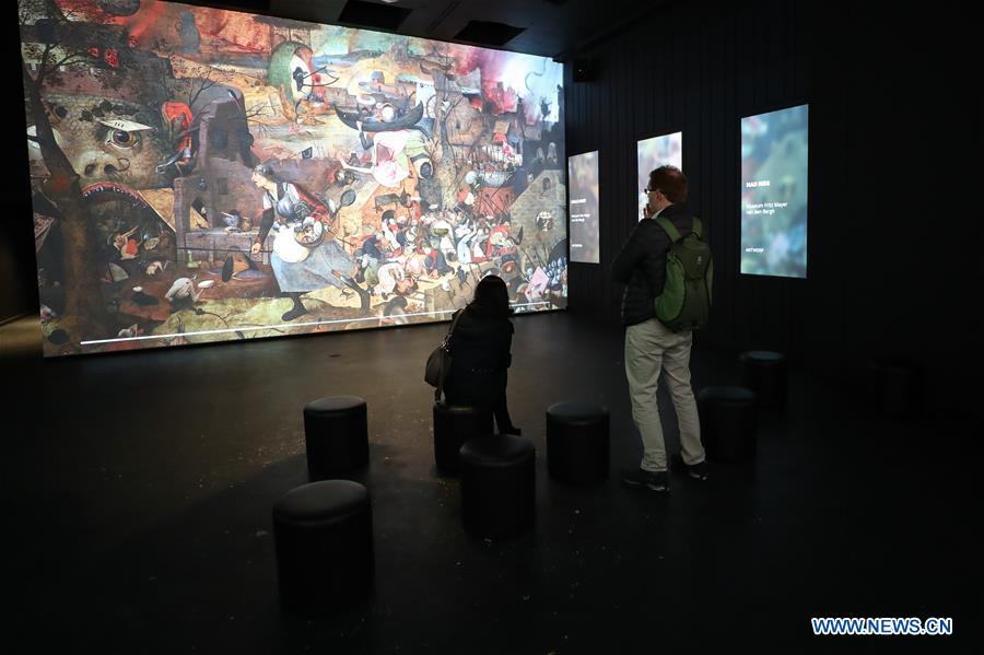 BELGIUM-BRUSSELS-BRUEGEL-IMMERSIVE EXHIBITION