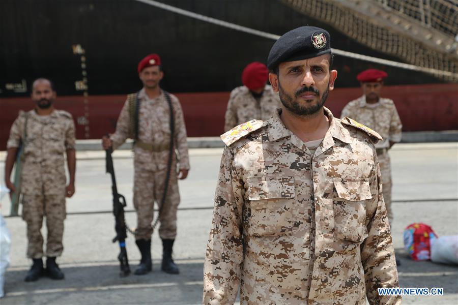 YEMEN-HODEIDAH-PORTS-HOUTHI REBELS-WITHDRAWAL