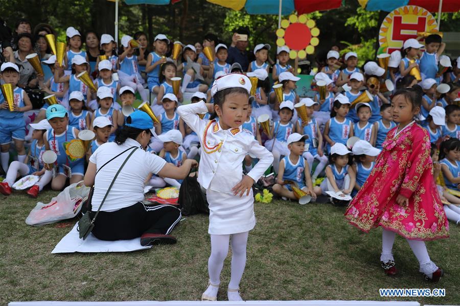 DPRK-PYONGYANG-INTERNATIONAL CHILDREN'S DAY