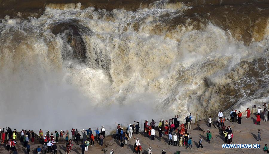 #CHINA-SHANXI-YELLOW RIVER-HUKOU WATERFALL (CN)