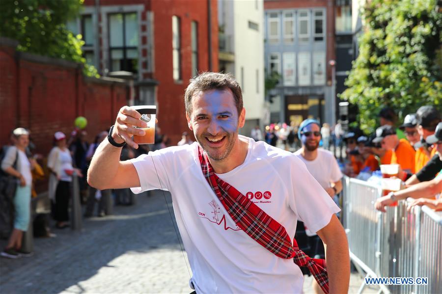 (SP)BELGIUM-LIEGE-BEER LOVERS' MARATHON