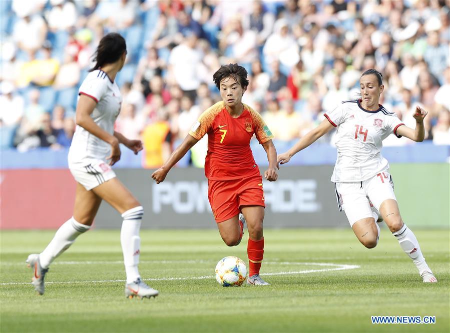 (SP)FRANCE-LE HAVRE-2019 FIFA WOMEN'S WORLD CUP-GROUP B-CHN VS ESP