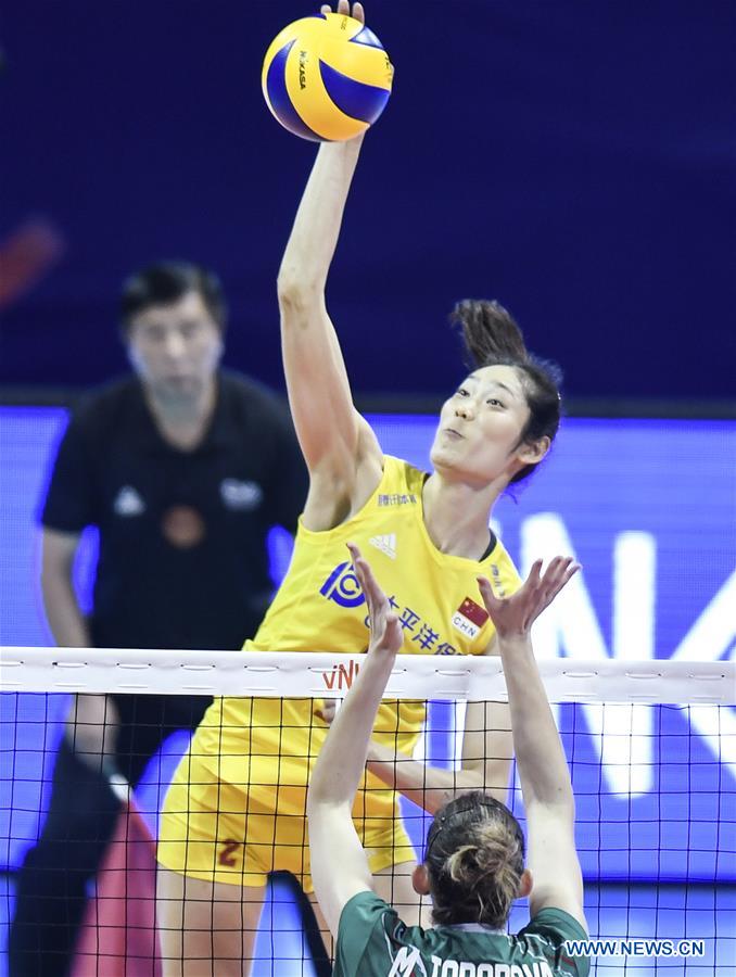 (SP)CHINA-NINGBO-VOLLEYBALL-FIVB NATIONS LEAGUE-CHN VS BUL (CN)