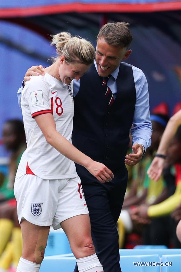 (SP)FRANCE-VALENCIENNES-2019 FIFA WOMEN'S WORLD CUP-ROUND OF 16-ENG VS CMR