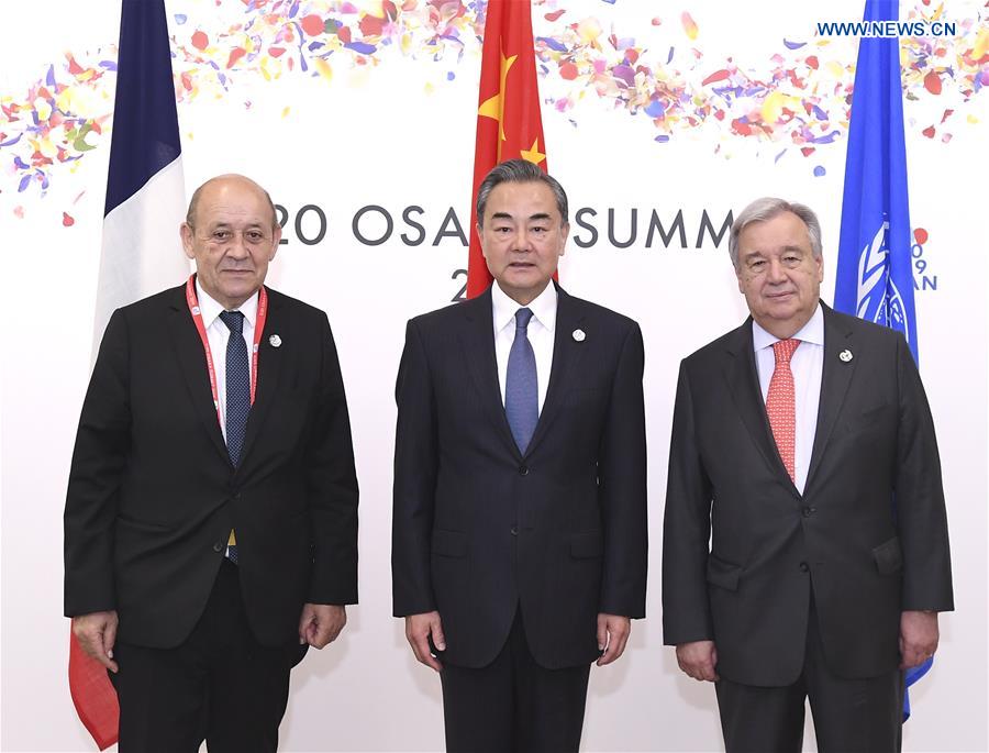 JAPAN-OSAKA-MEETING-CLIMATE CHANGE