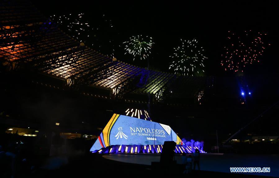 (SP)ITALY-NAPLES-SUMMER UNIVERSIADE-OPENING CEREMONY