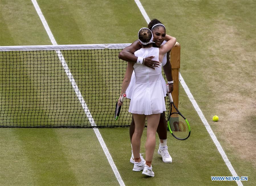 (SP)BRITAIN-LONDON-TENNIS-WIMBLEDON CHAMPIONSHIPS 2019-WOMEN'S SINGLES-FINAL