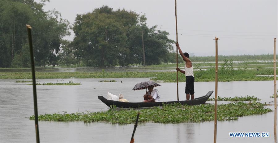 INDIA-WEATHER-FLOOD