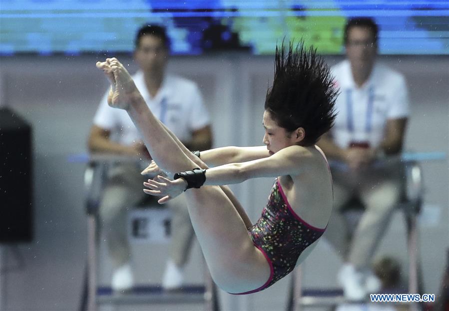 (SP)SOUTH KOREA-GWANGJU-FINA WORLD CHAMPIONSHIPS-WOMEN'S 10M PLATFORM SEMIFINAL