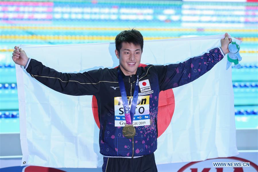 (SP)SOUTH KOREA-GWANGJU-FINA WORLD CHAMPIONSHIPS-SWIMMING-DAY 5