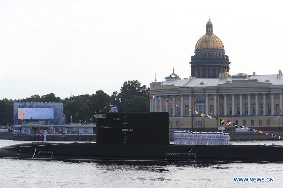 RUSSIA-ST. PETERSBURG-NAVY DAY