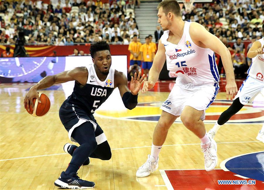 (SP)CHINA-SHANGHAI-BASKETBALL-FIBA WORLD CUP-GROUP E-UNITED STATES VS CZECH REPUBLIC (CN)