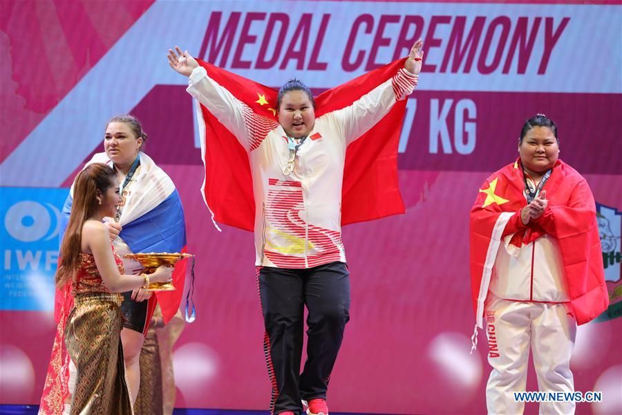 (SP)THAILAND-PATTAYA-WEIGHTLIFTING CHAMPIONSHIPS-WOMEN'S +87KG