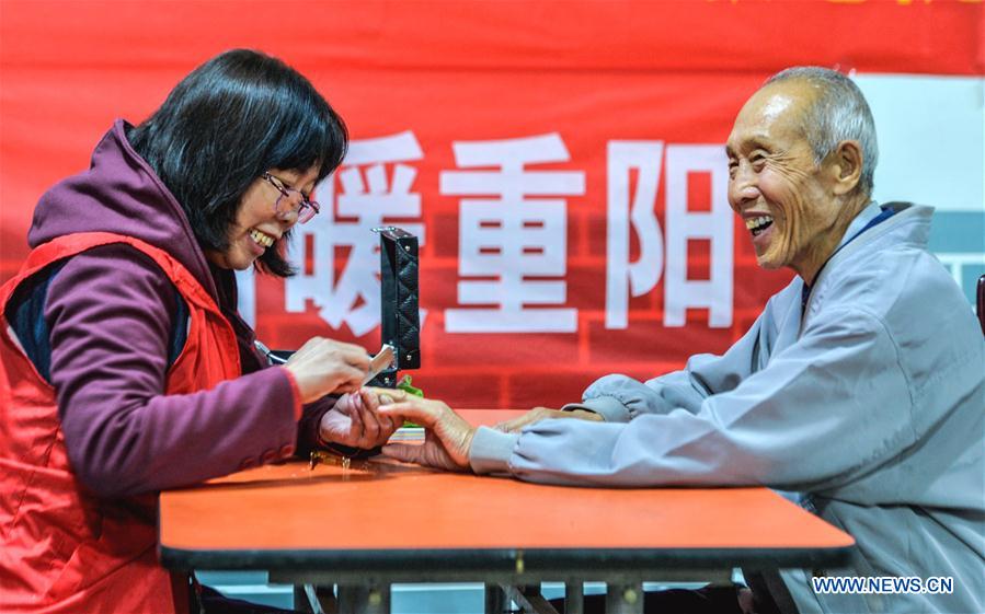 CHINA-HEBEI-ELDERLY CARE-DOUBLE NINTH FESTIVAL (CN)