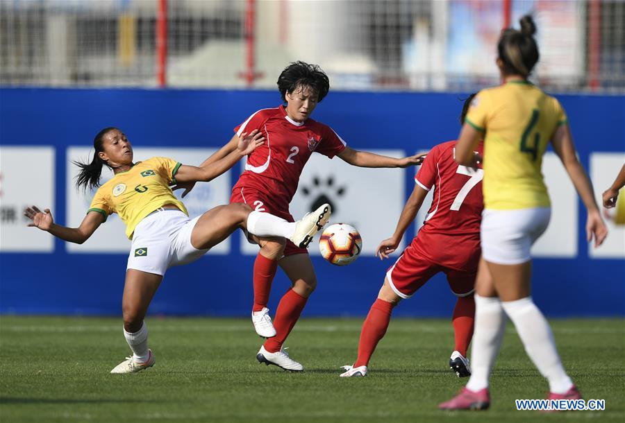 (SP)CHINA-WUHAN-7TH MILITARY WORLD GAMES-FOOTBALL