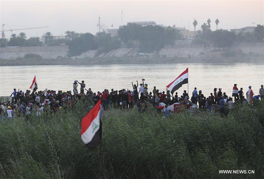 IRAQ-BAGHDAD-PROTEST