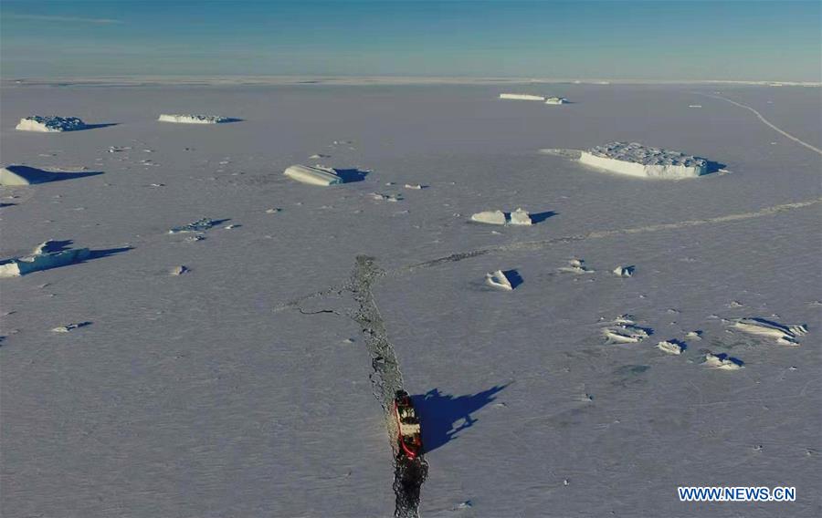 (EyesonSci) CHINA-XUELONG 2-ANTARCTIC-EXPEDITION-UNLOADING(CN)