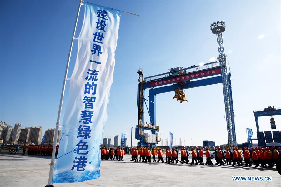 CHINA-SHANDONG-QINGDAO PORT-AUTOMATIC DOCK (CN)