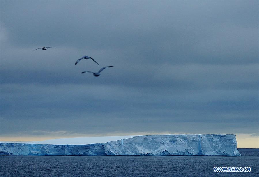 CHINA-XUELONG 2-ANTARCTIC EXPEDITION-ICEBERG