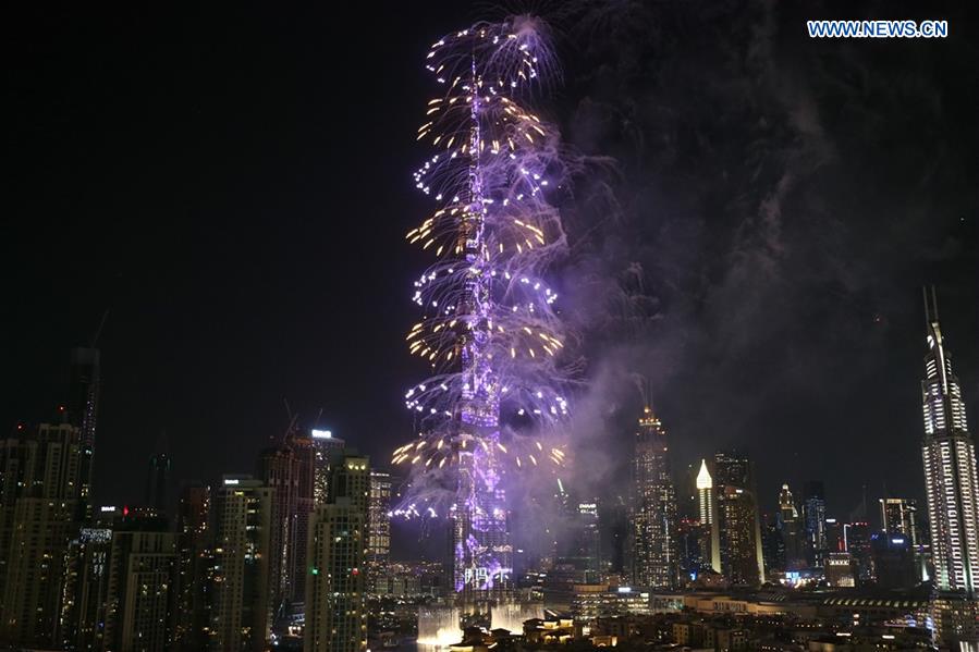 UAE-DUBAI-BURJ KHALIFA-NEW YEAR CELEBRATION