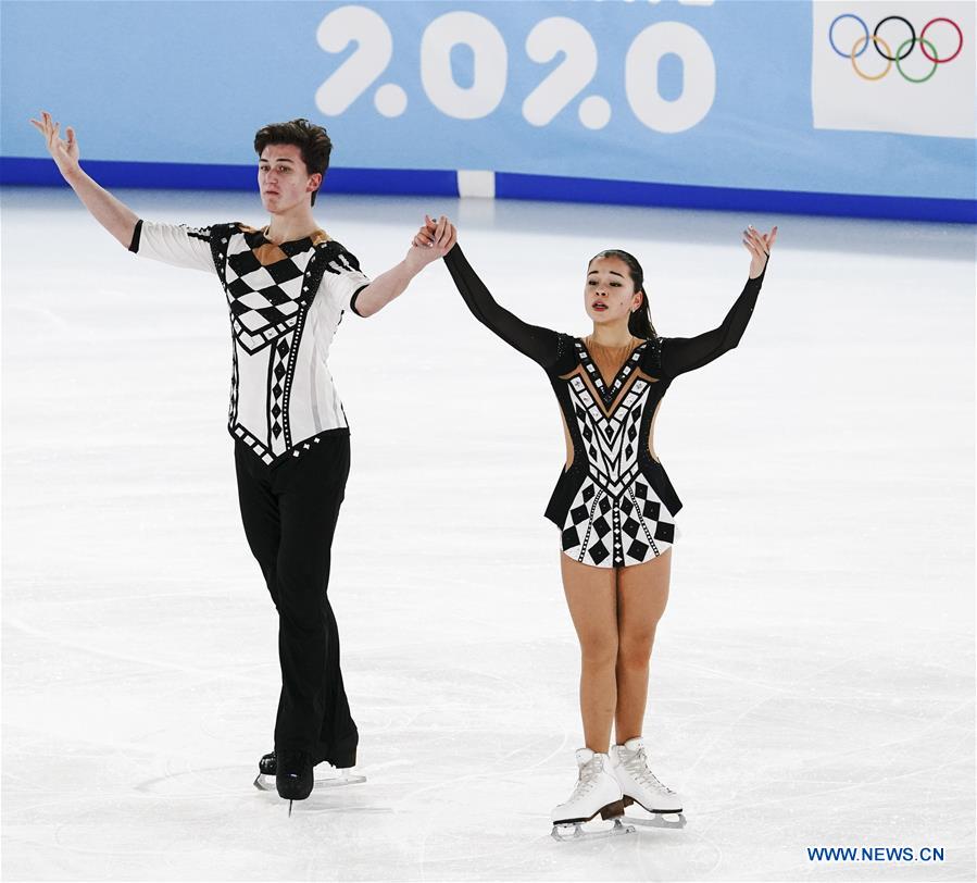 (SP)SWITZERLAND-LAUSANNE-WINTER YOG-FIGURE SKATING-PAIR SKATING FREE SKATING