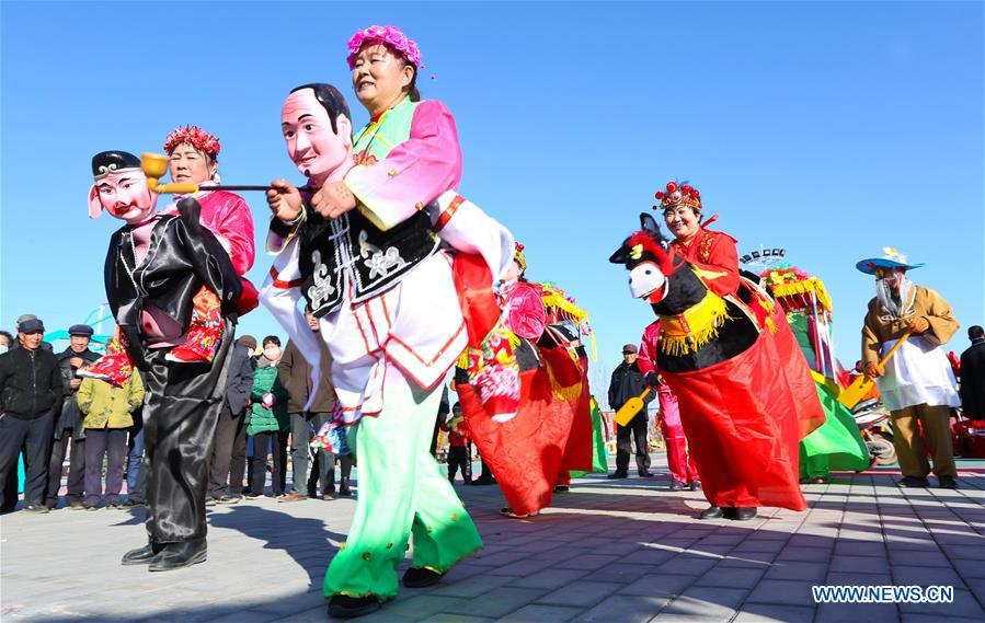 CHINA-GANSU-ZHANGYE-SHEHUO-REHEARSAL (CN)