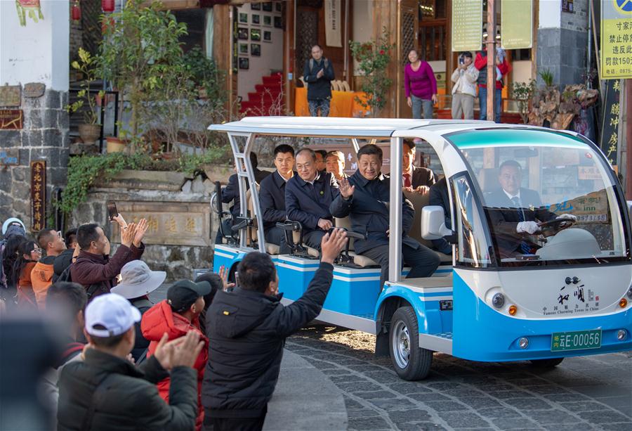 CHINA-YUNNAN-XI JINPING-ANCIENT TOWN-INSPECTION (CN)