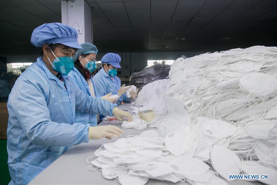 CHINA-SHANGHAI-MASKS-PRODUCTION(CN)