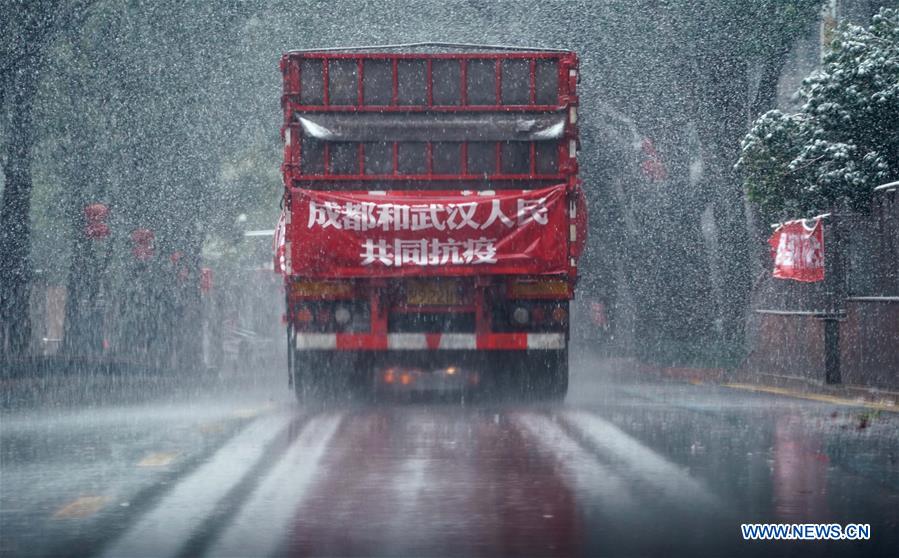 CHINA-HUBEI-WUHAN-SNOWFALL (CN)