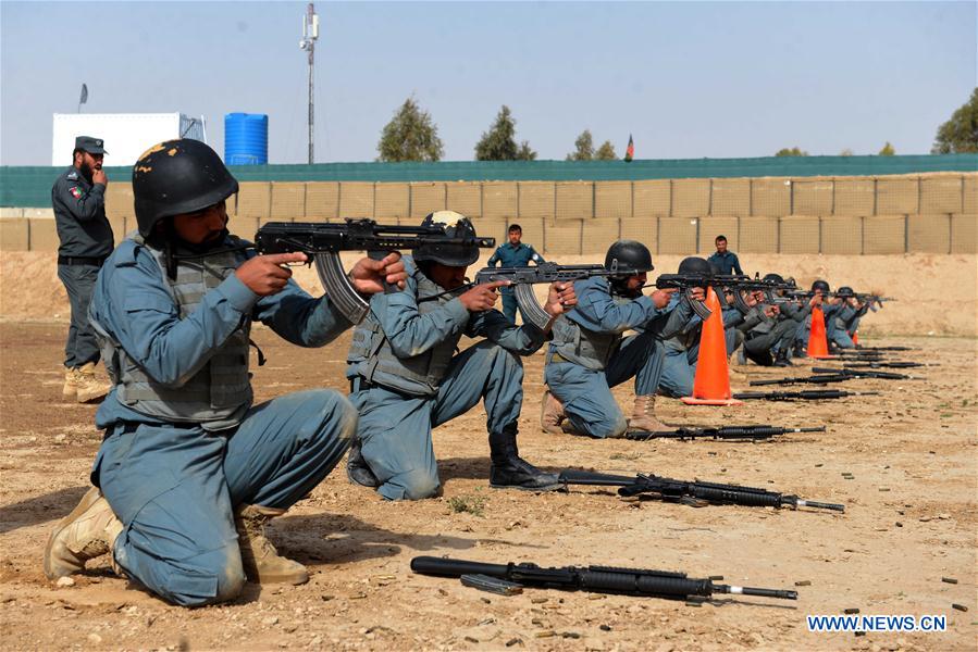 AFGHANISTAN-KANDAHAR-MILITARY TRAINING