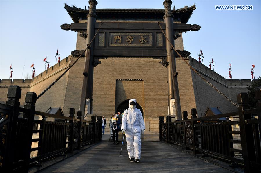 CHINA-SHAANXI-XI'AN-CITY WALL-OPEN (CN)