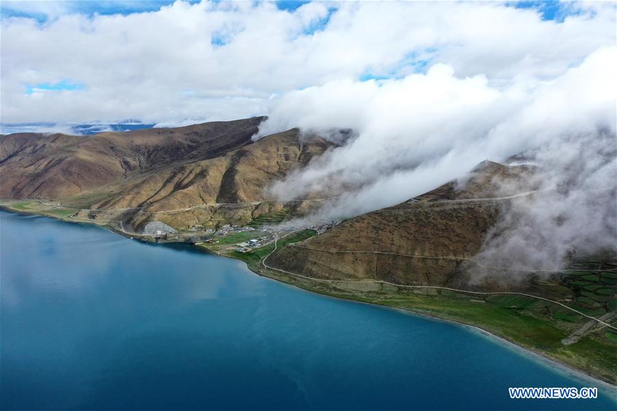 CHINA-TIBET-YAMZBOG YUMCO-SCENERY(CN)