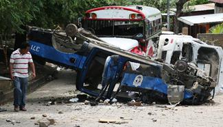 One dead, 23 police injured in clashes in Nicaragua