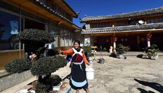 In pics: daily life of local Naxi ethnic group in Yunnan